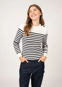 Rochefort striped sailor jumper