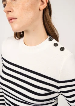 Rochefort striped sailor jumper