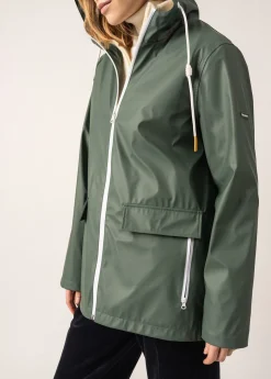 Ste Gabrielle hooded raincoat