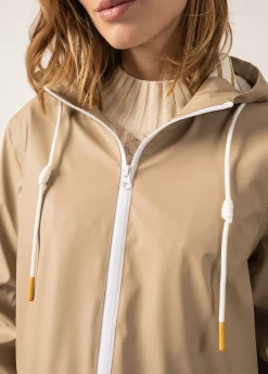 Ste Gabrielle hooded raincoat