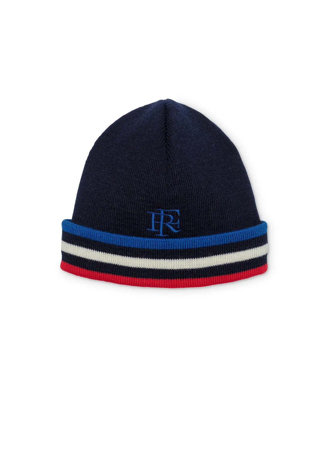Tricolor wool hat