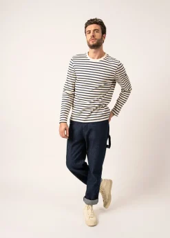 Valognes Round Neck Breton Shirt