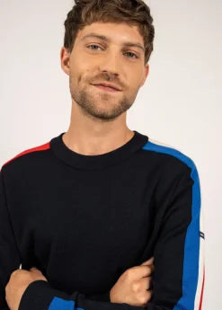 Wool raglan sleeve jumper